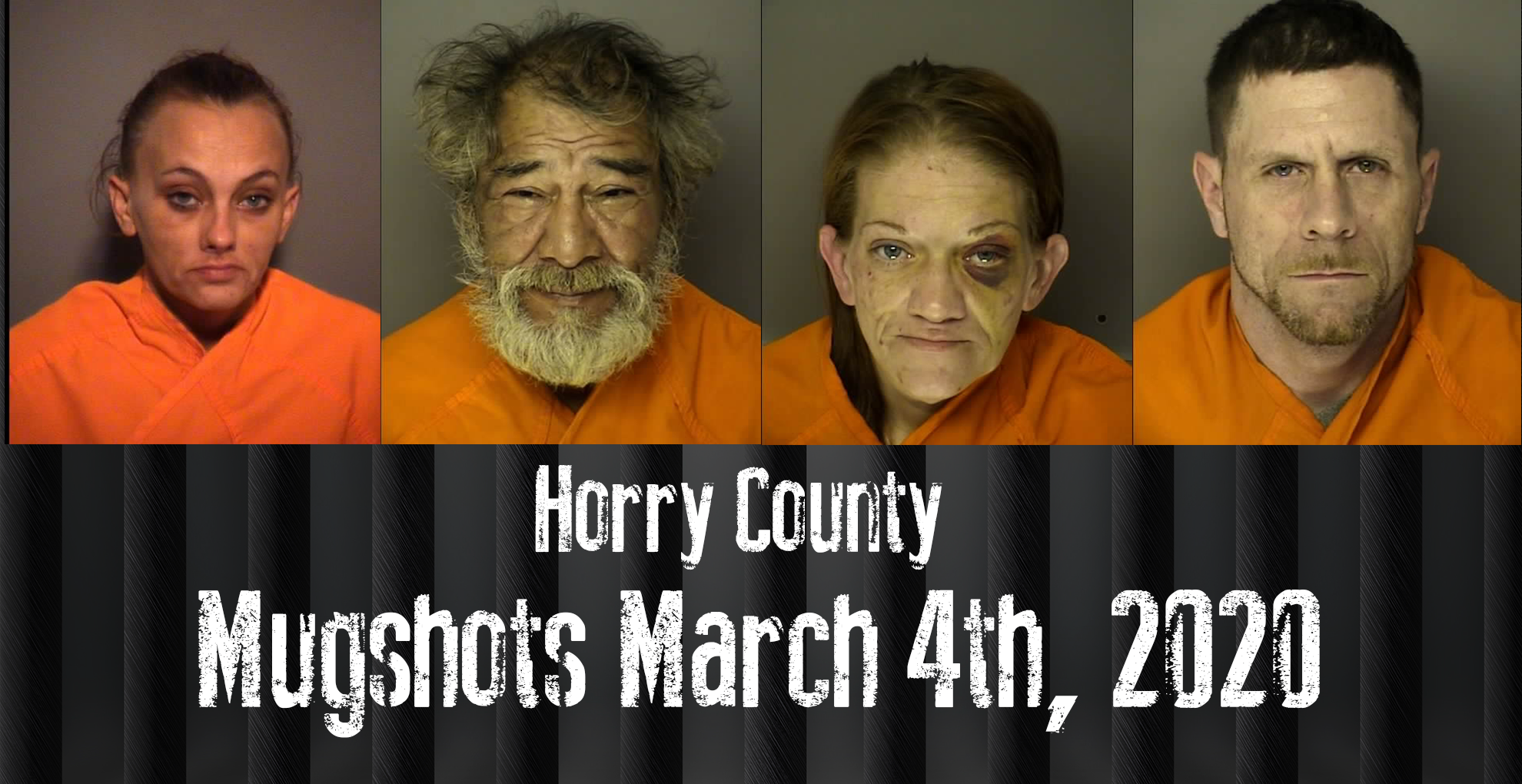 Mugshots March 4th, 2020 - WFXB