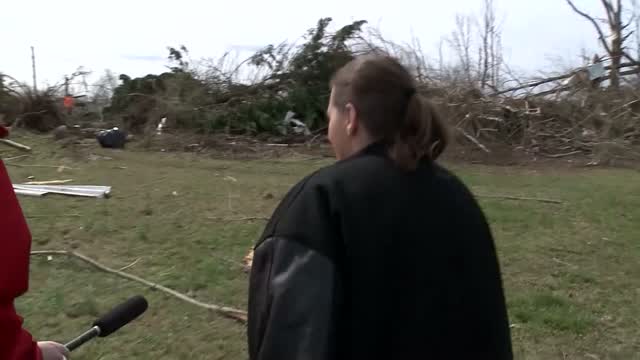 Woman Recounts Tornado Survival
