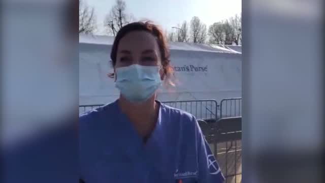 Covid Nurse Volunteering In Italy Warns U S