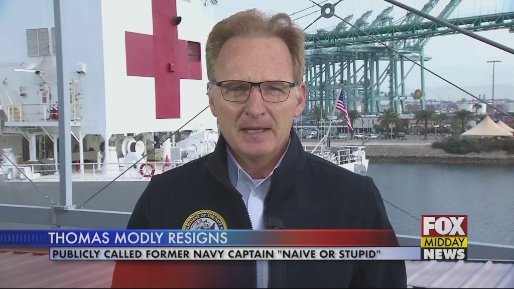 Navy Fired