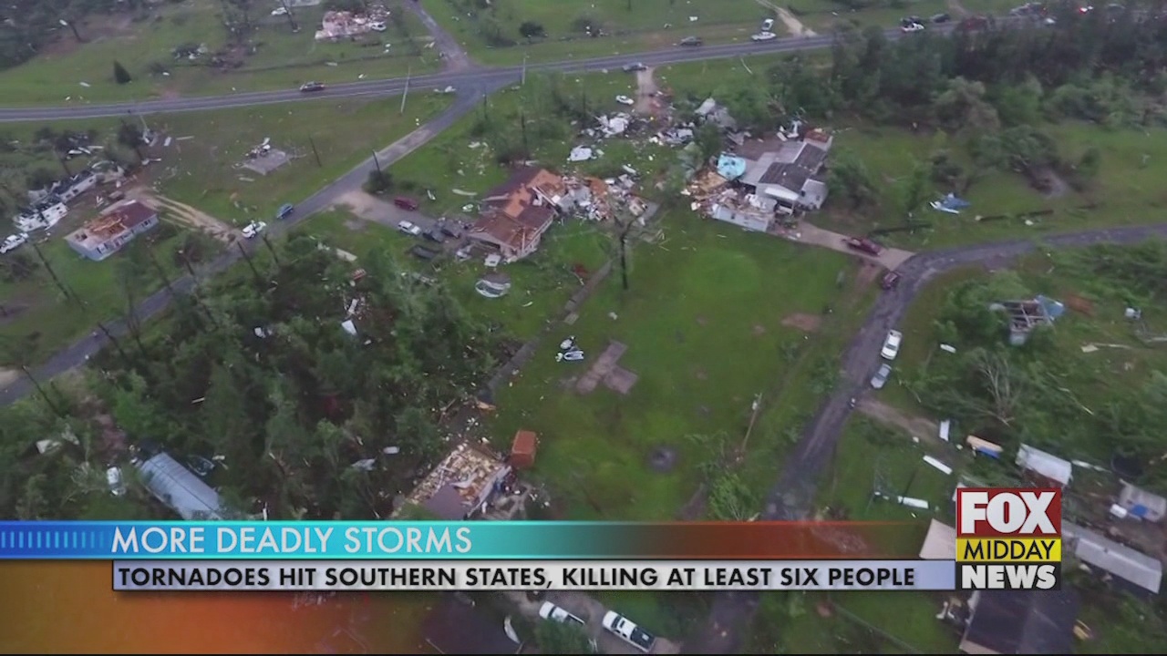 Series of Tornadoes in South Kill At Least Six People - WFXB