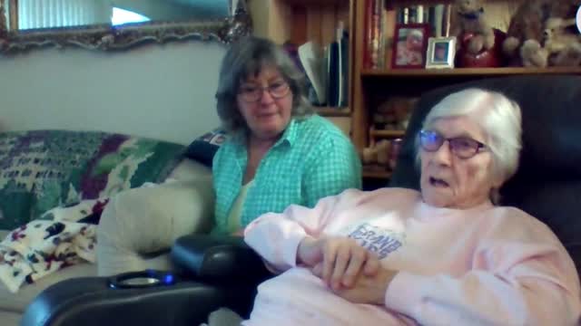 Covid: 90 Year Old Survivor 'don't Take Chances'