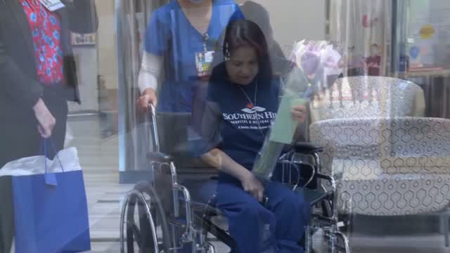 Nv: Covid: Nurse Recovers, Receives Warm Welcome