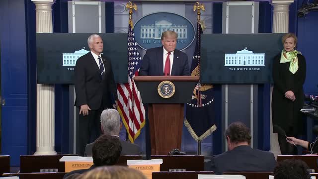 President Trump Unveils Guidelines To Reopen America