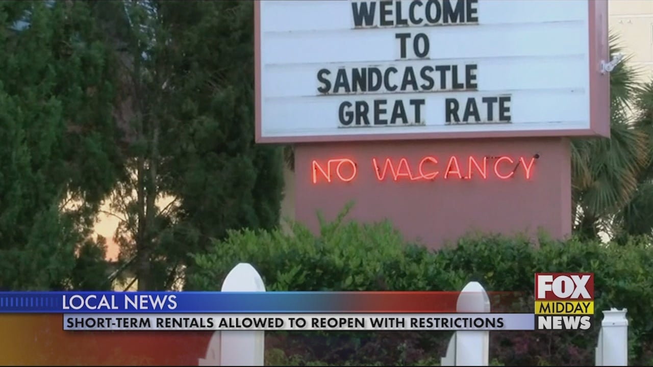 ShortTerm Rentals Allowed to Operate With Restrictions Starting Today