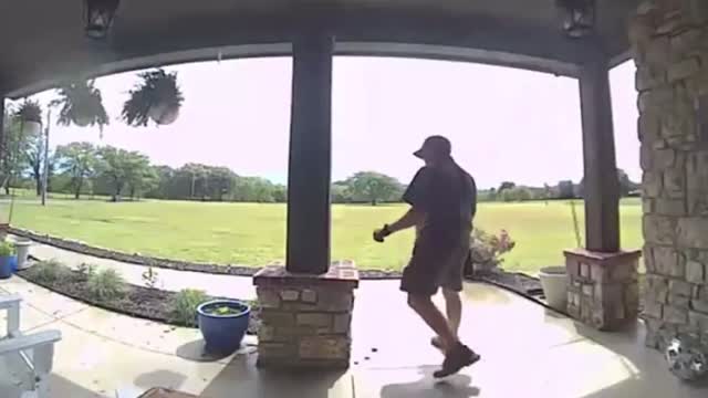 Ok: Ups Driver Stops To Fix American Flag