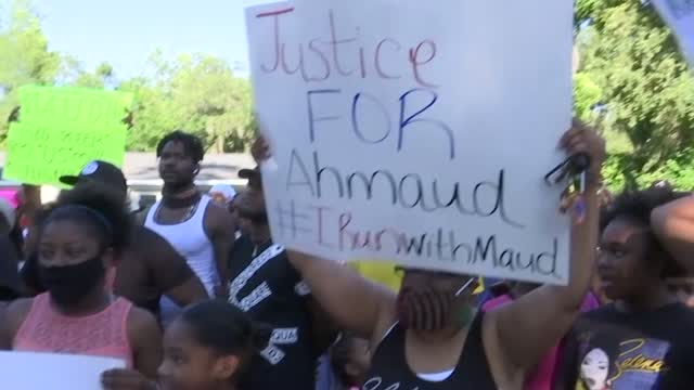 Ga: Protest Happens After Shooting Video Emerges
