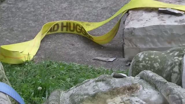 Nj: Christopher Columbus Statue Removed, Destroyed