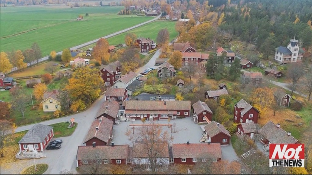 Village In Sweden