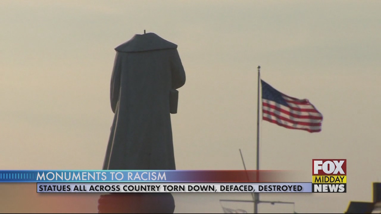 Statues Torn Down, Destroyed, Defaced Across the U.S. WFXB