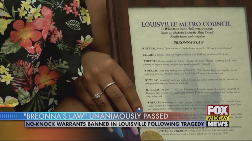 Breonnas Law