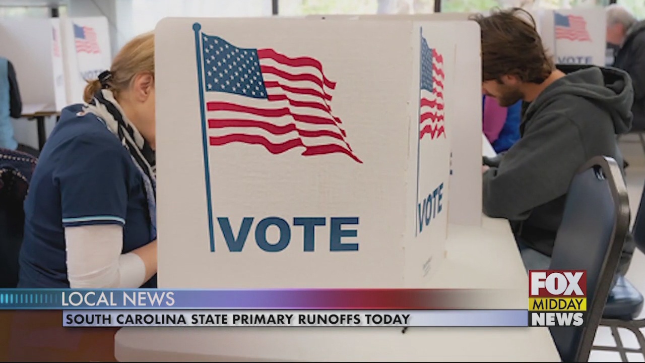 South Carolina State Primary Runoffs Take Place Today WFXB