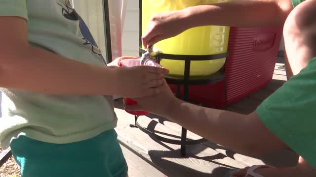 Wi: Lemonade Stand For 'we All Rise' Non Profit