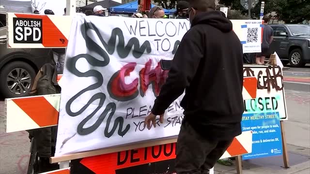 Wa: Some Protesters Rename Occupied Area 'chop'