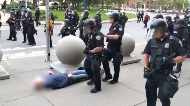 Trump Tweets Elderly Man Injured By Police A Setup