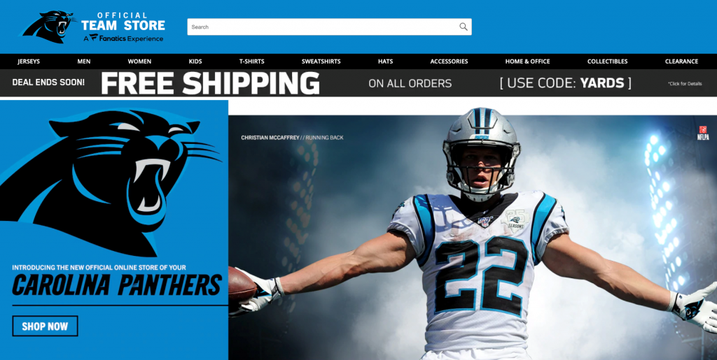 Carolina Panthers Tickets Home Page