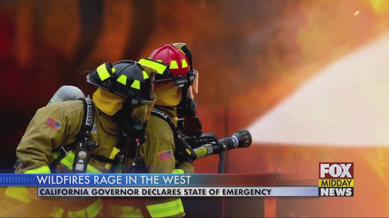 Wildfires Force California Governor to Declare a State of Emergency - WFXB