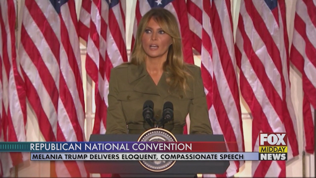 Melania Trump Delivers Memorable, Eloquent Speech During Second Night ...