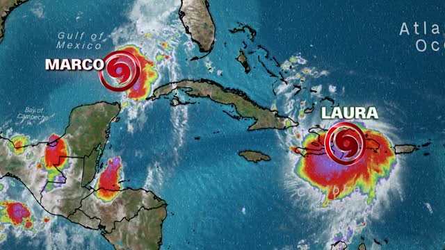Gulf Coast Bracing For Simultaneous Storms