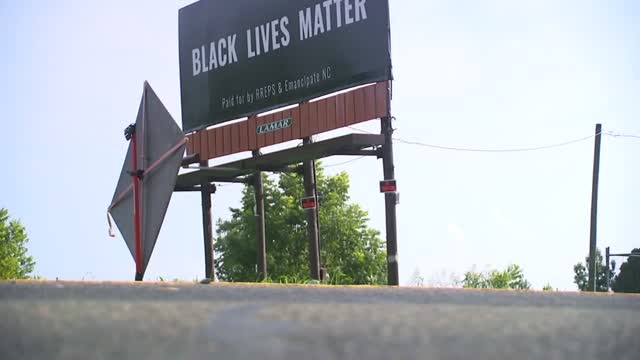Nc: Blm Billboard Controversy