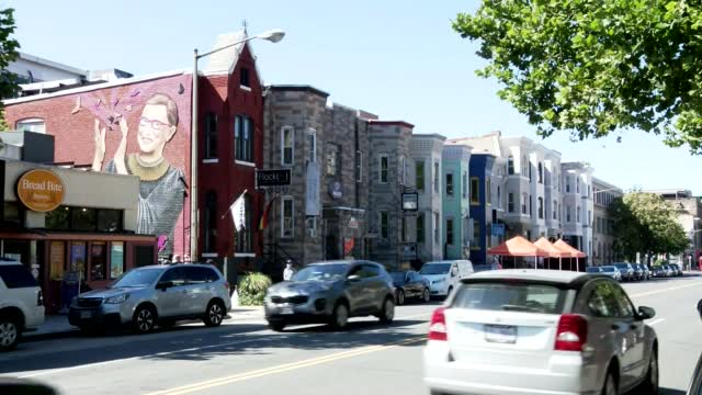 Dc: Artists Paint Murals To Honor Rbg