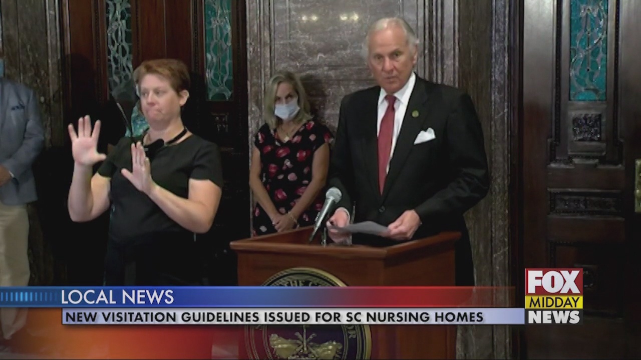 Gov Mcmaster Dhec Announce Visitation Guidelines For Assisted Living