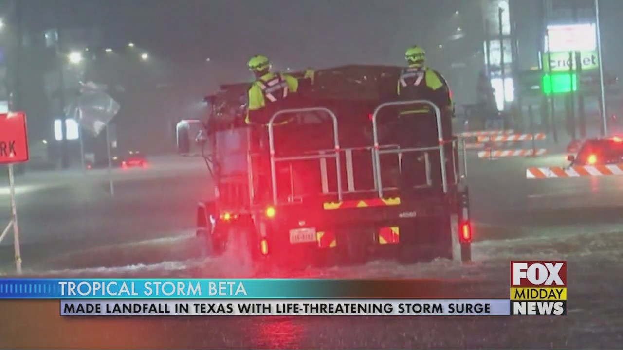 Tropical Storm Beta Makes Landfall in Texas, Causes Serious Flooding ...