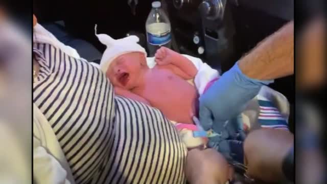 Ca: Mom Delivers Baby In Car On The Way To Hospital