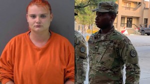 Spc. Aaron Robinson And Cecily Aguilar