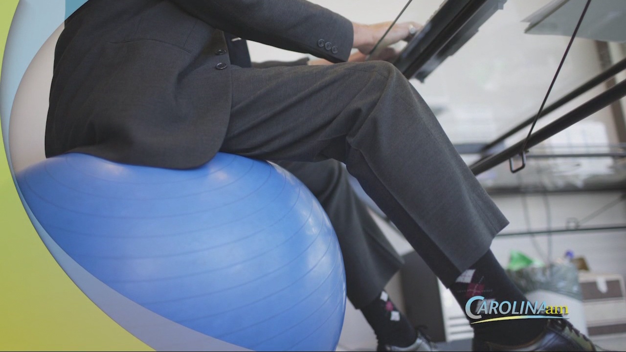 Sitting on an Exercise Ball at Work Might Be Bad for You WFXB