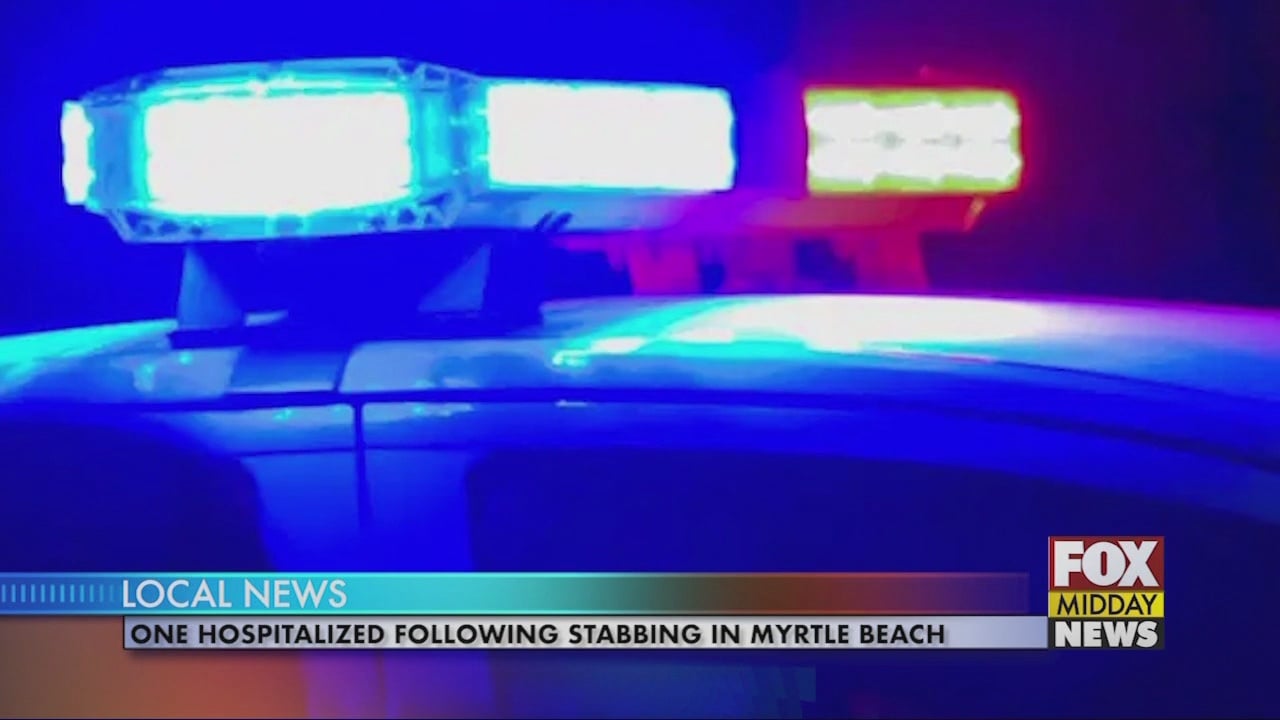One Hurt During Stabbing Incident in Myrtle Beach - WFXB