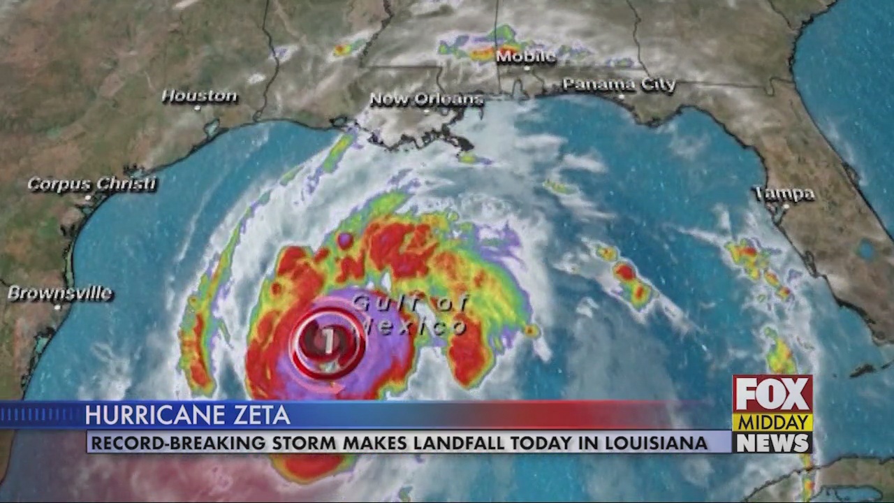 Zeta Upgraded to Hurricane as Gulf Coast Once Again Braces for Storm - WFXB