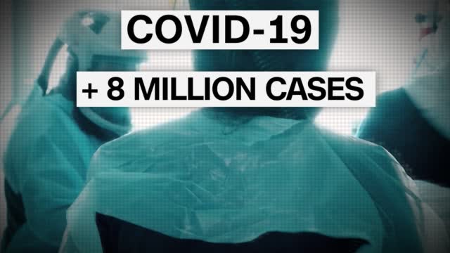 Covid: Us Reaches 8 Million Cases As Infections Surge