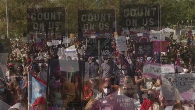 Womens March On Washington Draws Thousands