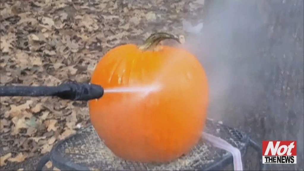Power Washer Pumpkin