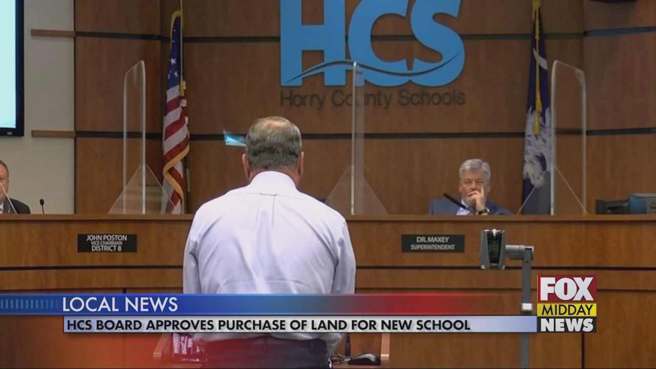 Horry County Schools Board Purchase Land for Possible New Elementary ...