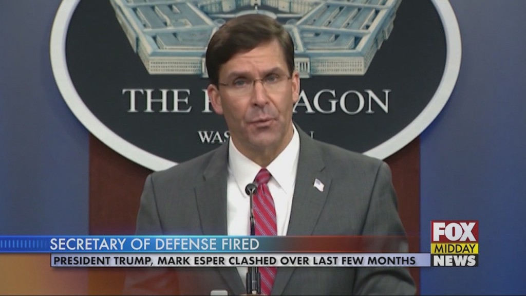 Mark Esper Fired