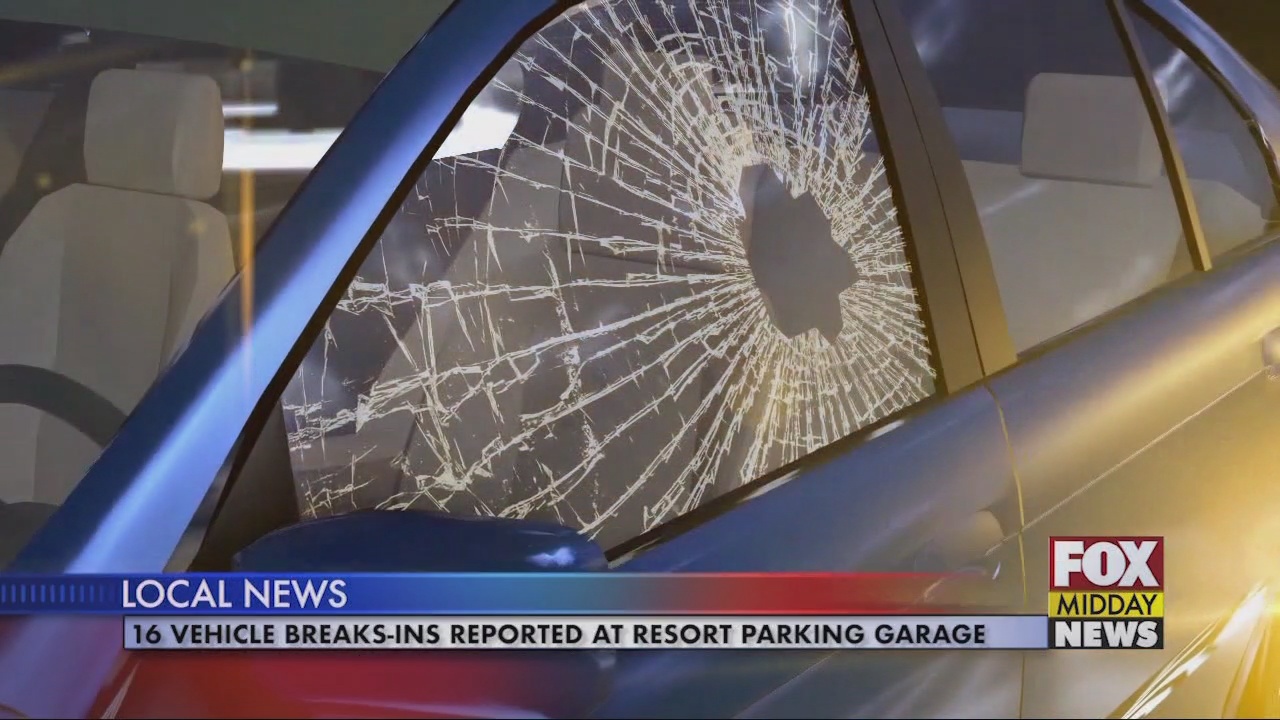Over a Dozen Cars Broken Into at Myrtle Beach Resort Parking Garage - WFXB
