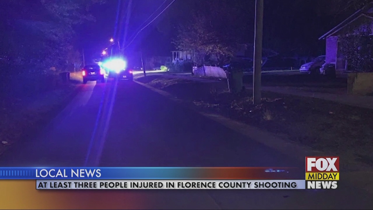At Least Three People Injured After Shooting in Florence - WFXB