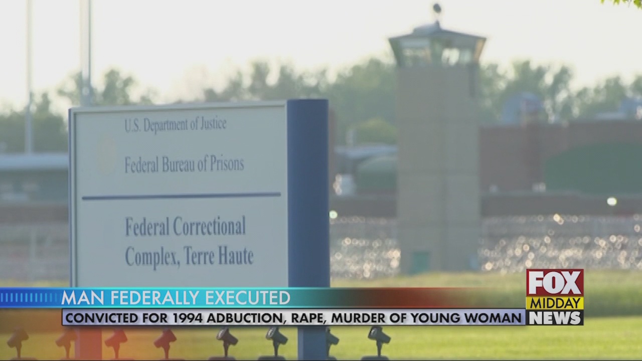 Man Federally Executed for Heinous Murder of Texas Teen in 1994 - WFXB