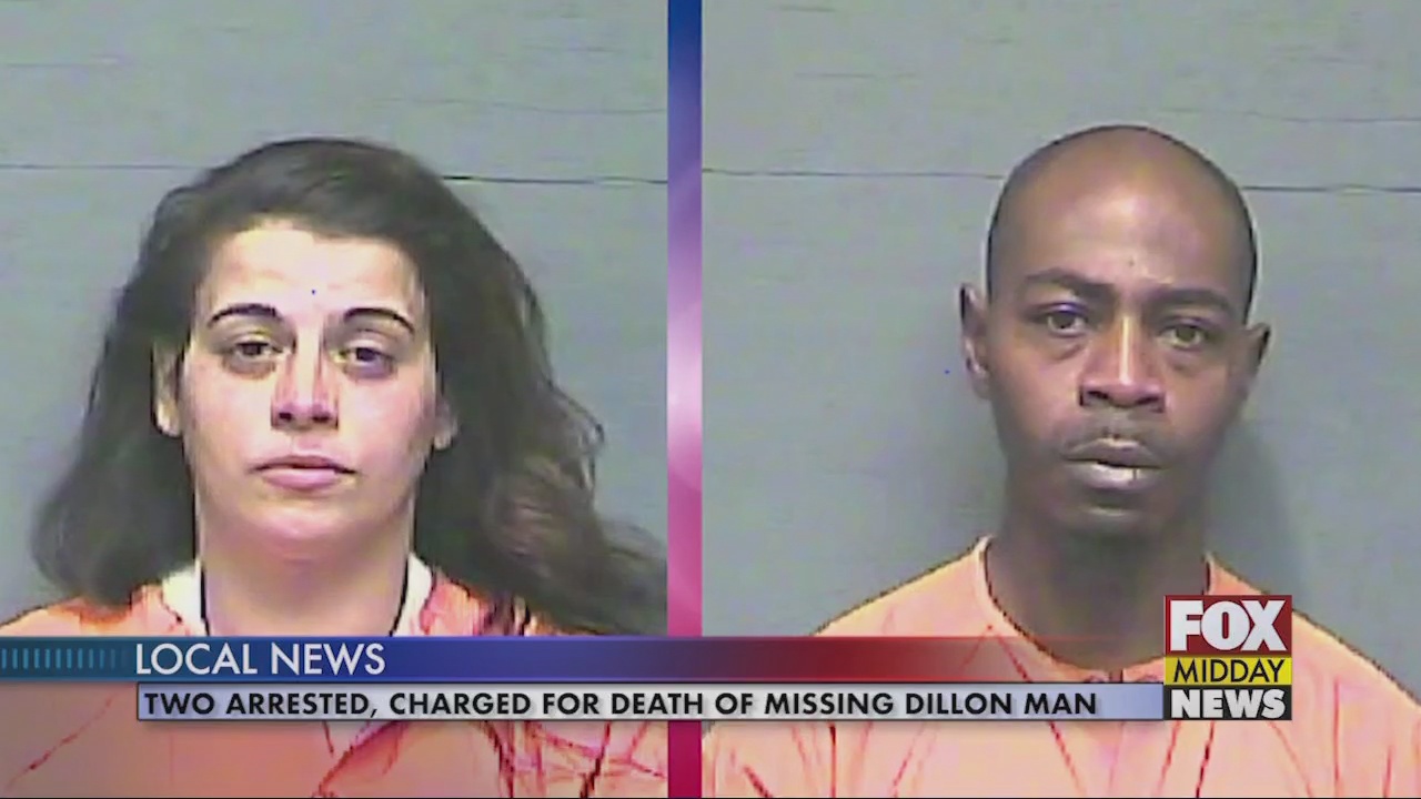 Two Charged in Connection to Missing Dillon Man's Death WFXB