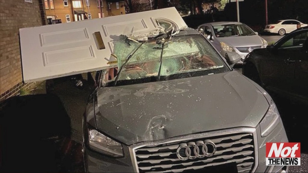 Driver Hits House