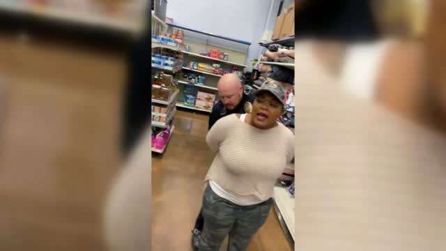 Or: Maskless Woman Arrested At Walmart
