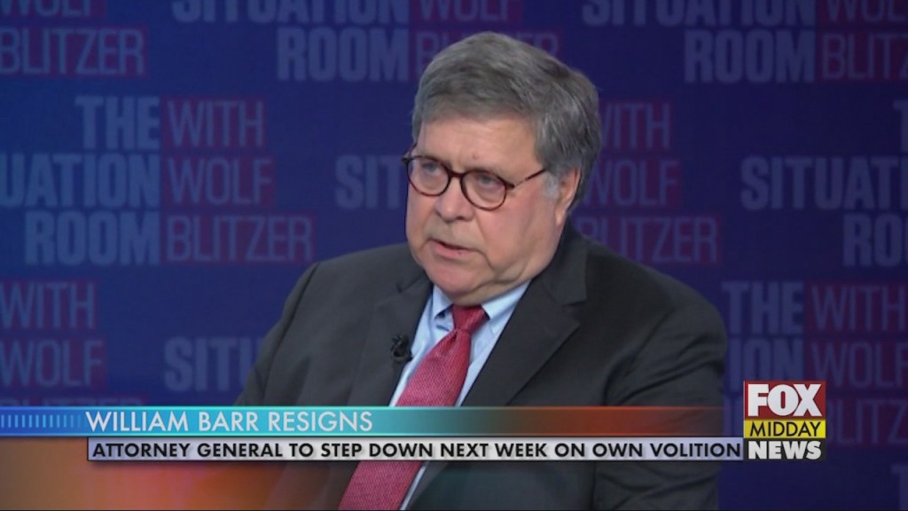 Barr Resigns