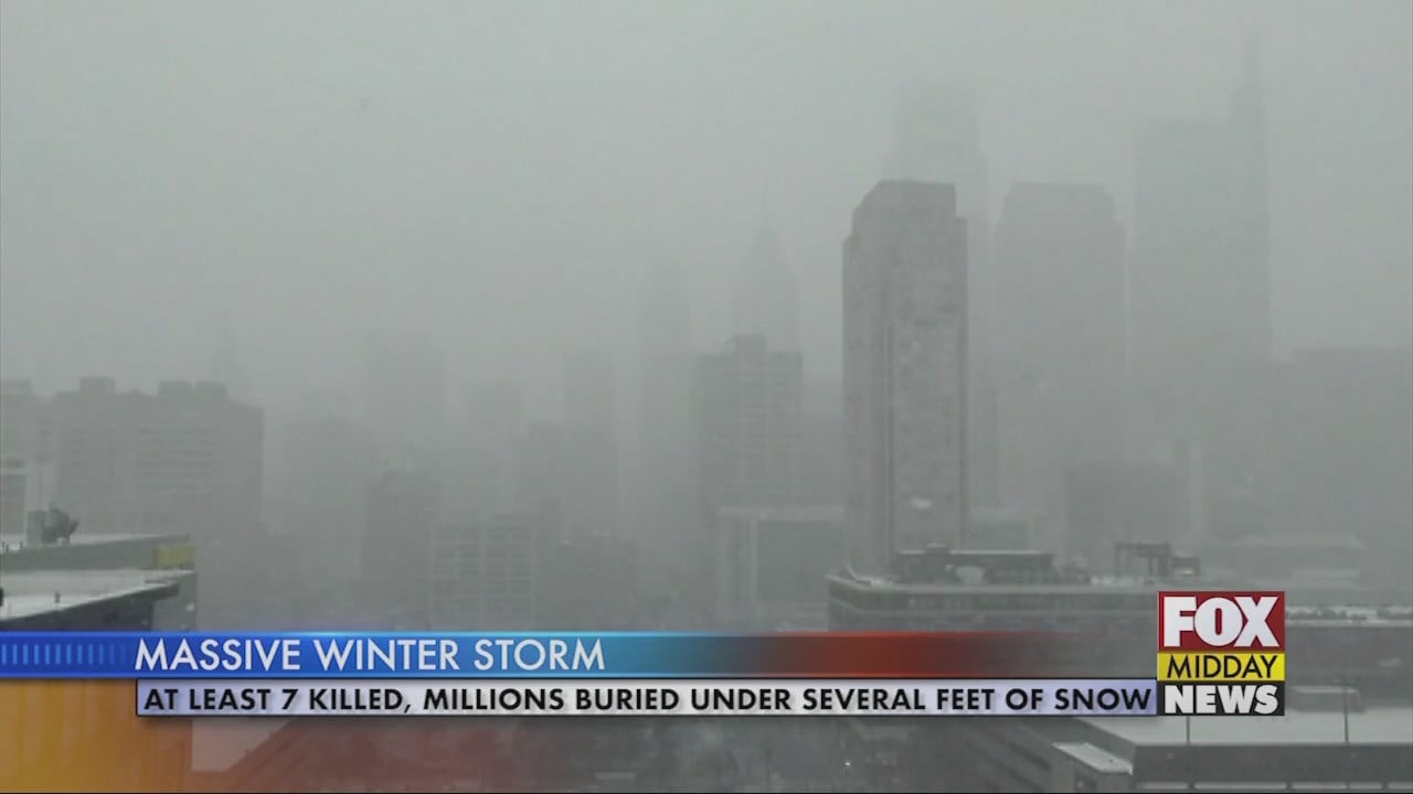 At Least 7 Killed After Massive Winter Storm Rocks East Coast - WFXB