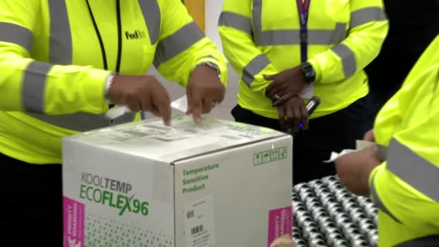 First Moderna Covid 19 Vaccine Batch In Transit