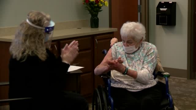 Nursing Home Gets Their First Round Of Vaccine