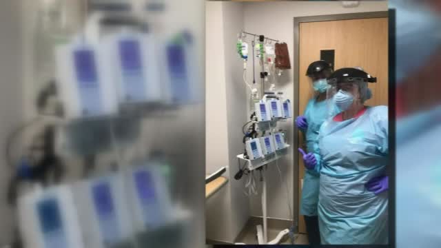 Pa:covid Nurses Get Superhero Treatment