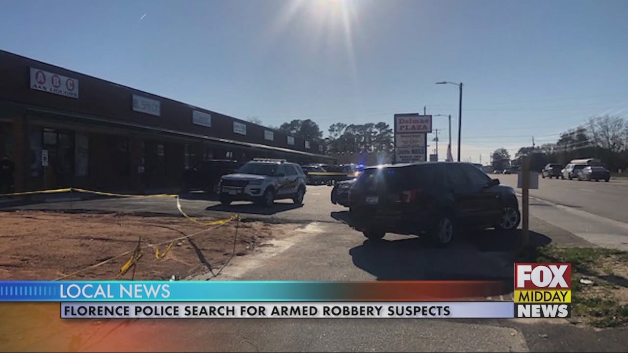 Florence Deputies Search For Armed Robbery, Shooting Suspects - WFXB