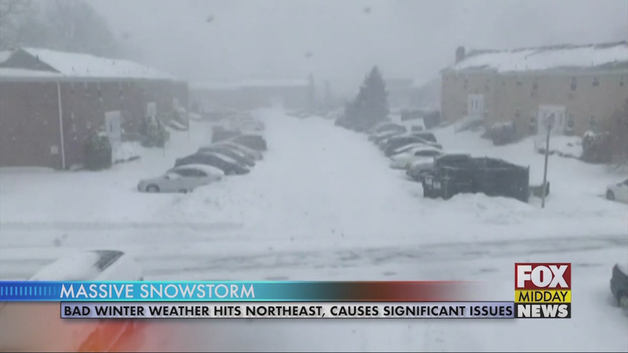 East Coast Braces Itself As Massive Winter Storm Hits Wfxb